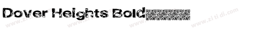 Dover Heights Bold字体转换